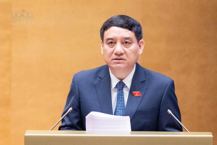 Chủ nhiệm Ủy ban Văn hóa và Xã hội Nguyễn Đắc Vinh. Ảnh: Media Quốc hội