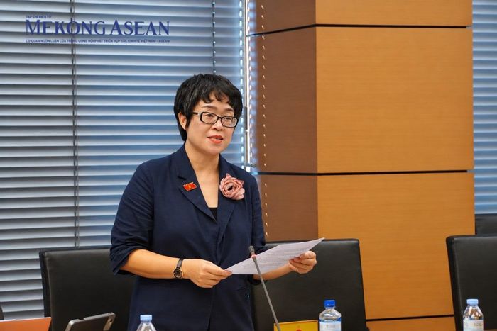 Đại biểu Dương Minh Ánh. Ảnh: Đinh Nhung/Mekong ASEAN