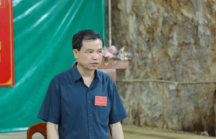 Phó Bí thư Thường trực Tỉnh ủy, Trưởng Đoàn đại biểu Quốc hội tỉnh, Trưởng Ban Chỉ đạo diễn tập khu vực phòng thủ tỉnh Bế Thanh Tịnh phát biểu tại buổi kiểm tra.
