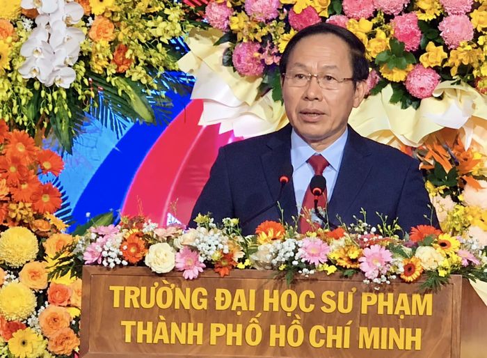 Phó Thủ tướng Lê Tiến Châu phát biểu.