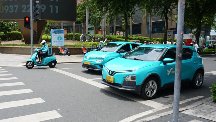 Green SM nắm giữ thị phần lớn nhất trên thị trường taxi Việt Nam. (Ảnh: Nikkei)