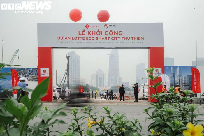 Dự án Lotte Eco Smart City Thủ Thiêm có tổng vốn đầu tư khoảng 60.000 tỷ đồng.