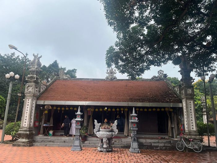 Miếu Gàn, di tích lịch sử - kiến trúc nghệ thuật quốc gia (1983). Ảnh: TA