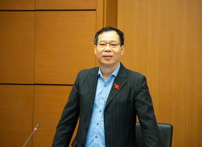 Đại biểu Đỗ Đức Hồng Hà (Đoàn Hà Nội) phát biểu thảo luận. Ảnh: Như Ý