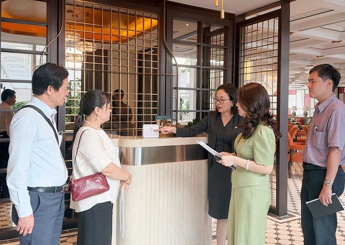 Hoạt động giám sát tại TP Huế. Ảnh: Cục Du lịch Quốc gia Việt Nam