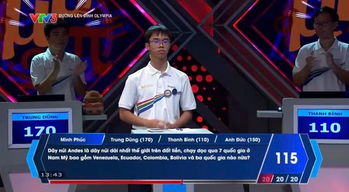  Minh Phúc có màn về đích chưa thật sự trọn vẹn. 
