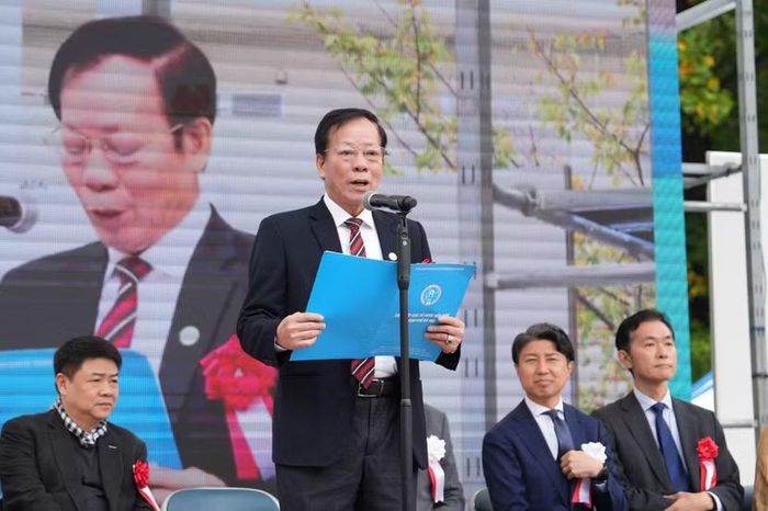 Ông Trương Minh Tiến, Chủ tịch Hiệp hội UNESCO thành phố Hà Nội, Trưởng đoàn công tác Việt Nam chia sê về ý nghĩa của sự kiện