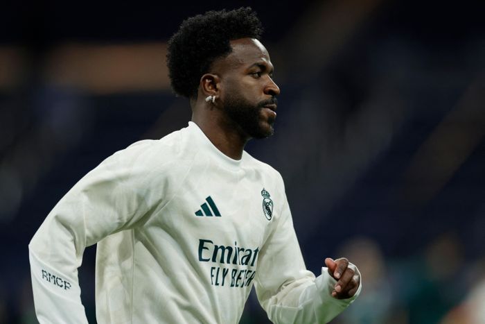  Vinicius mới ghi một bàn và có 3 kiến tạo sau 585 phút tại La Liga mùa này. 