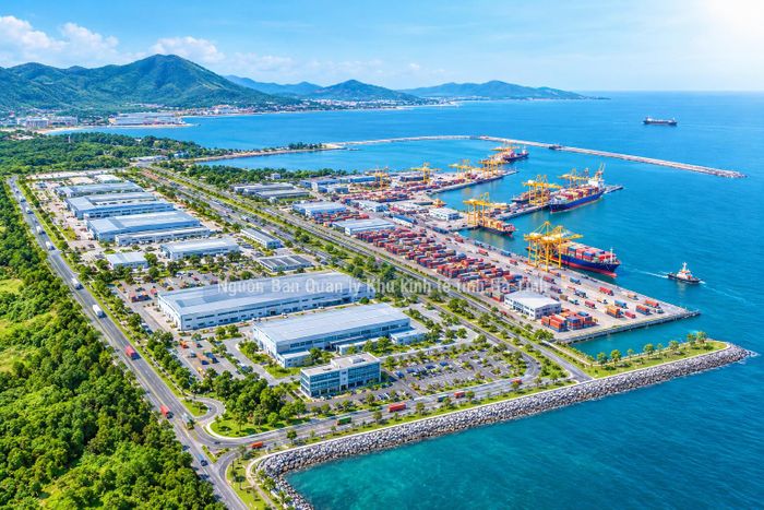  Phối cảnh minh họa Trung tâm Logistics và Dịch vụ hậu cảng Sơn Dương tại Khu kinh tế Vũng Áng. Ảnh: Ban Quản lý Khu kinh tế tỉnh Hà Tĩnh. 