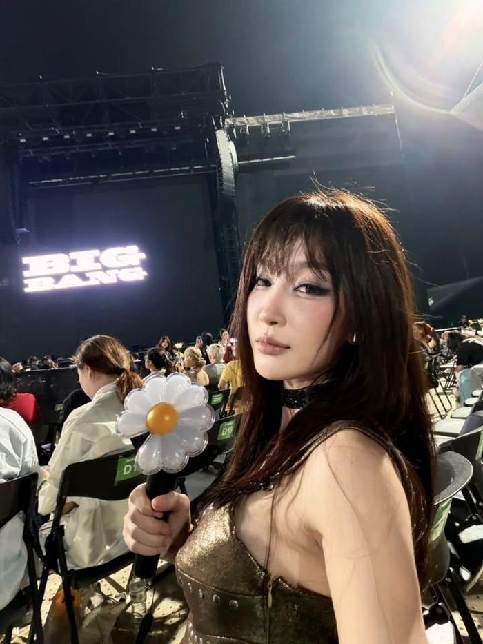 Đàm Thu Trang, Pông Chuẩn và Juky San có mặt ở cả hai đêm diễn của BigBang tại Hà Nội.