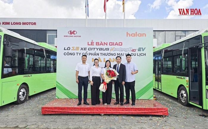 Lô15 xe buýt điện đã "cập bến" ở Thái Nguyên
