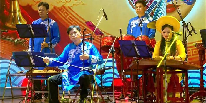 Phần thi của Nhà hát Nghệ thuật truyền thống tỉnh Gia Lai