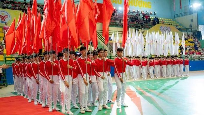 Đại hội Thể dục thể thao thành phố Huế là ngày hội biểu dương sức mạnh phong trào, tinh thần đoàn kết và ý chí vươn lên. (Ảnh: L.Hoàng)