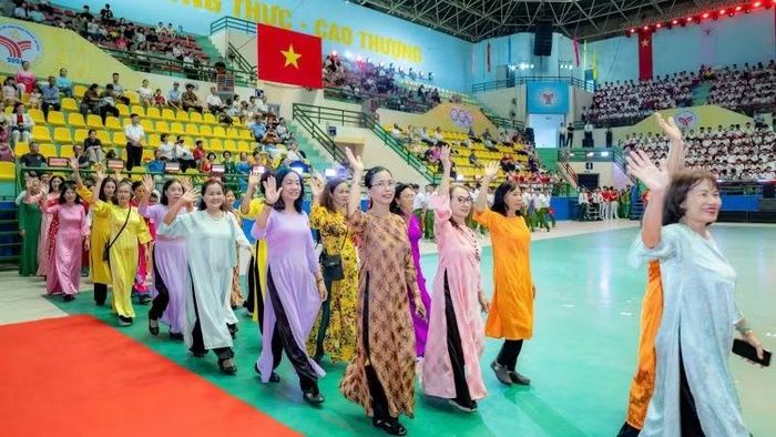 Đây là ngày hội của ý chí, tinh thần thượng võ và khát vọng vươn lên. (Ảnh: L.Hoàng)