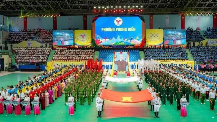 Đại hội Thể dục thể thao thành phố là dịp hội tụ, biểu dương phong trào rèn luyện thân thể, đồng thời đánh giá chất lượng hoạt động thể thao tại địa phương. (Ảnh: L.Hoàng)