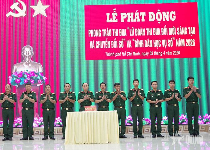 Lữ đoàn 434 phát động thi đua. 