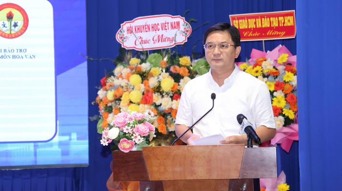  Phó Chủ tịch UBND TPHCM Nguyễn Mạnh Cường khẳng định công tác khuyến học, khuyến tài và xây dựng xã hội học tập là nhiệm vụ quan trọng của cả hệ thống chính trị 