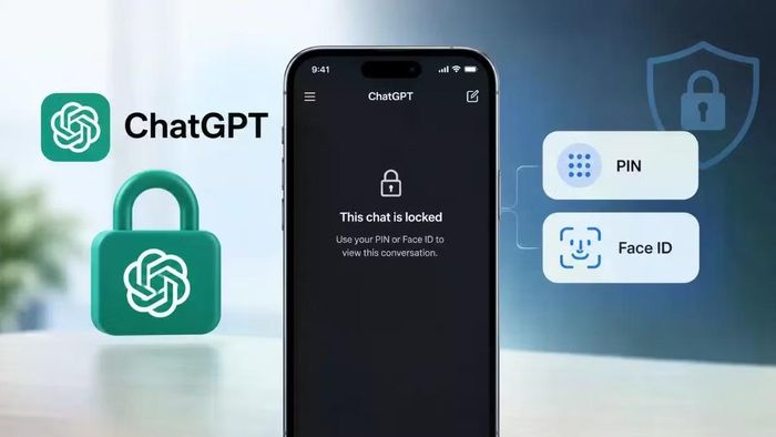 Người dùng có thể mở khóa tất cả cuộc trò chuyện ẩn bằng Face ID hoặc vân tay.
