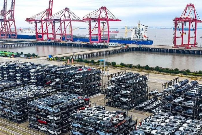 Hình minh họa xe điện Trung Quốc xuất sang châu Âu với giá rẻ hơn 40%. Ảnh: Electrek