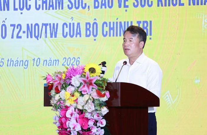 Ông Nguyễn Thế Mạnh, Chủ tịch UBND tỉnh phát biểu tại hội nghị. Ảnh: thainguyen.gov.vn
