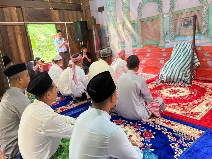 Việc tái hiện Tết Raya và chương trình "Bản tình ca làng Chăm” mang đến cho du khách cơ hội khám phá những nét văn hóa đặc sắc của đồng bào Chăm Islam. Ảnh: BTC
