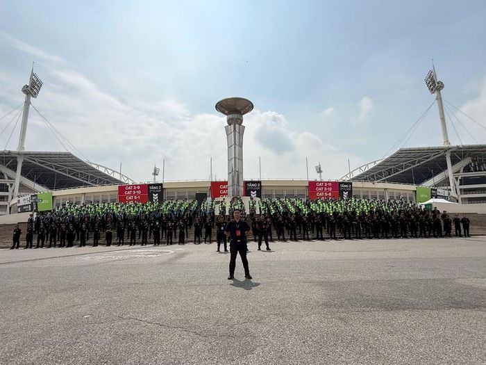 Sân Mỹ Đình siết chặt an ninh trước đêm 2 concert Big Bang.