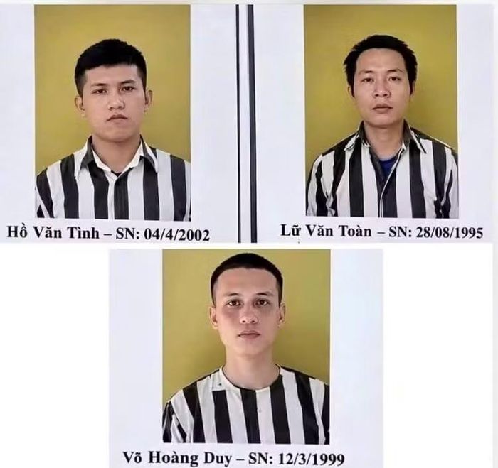 Ba phạm nhân bỏ trốn khỏi trại giam A2- Bộ Công an từ chiều 21/10 đang bị truy lùng gắt gao, trong đó có Võ Hoàng Duy.