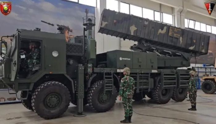 Indonesia thử thành công bệ phóng tên lửa đạn đạo bắn đạn dẫn đường cỡ nhỏ. Ảnh: defencesecurityasia.com