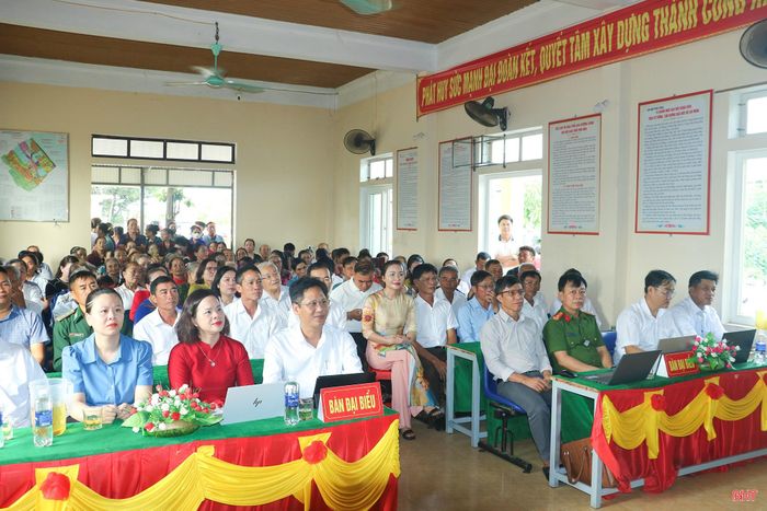 Thôn Mỹ Hòa (xã Yên Hòa) tổ chức bầu cử trưởng thôn nhiệm kỳ 2026 - 2031.