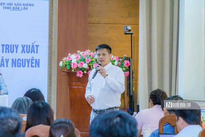 Chủ tịch Hiệp hội Sầu riêng Đắk Lắk cho rằng cần thống nhất một nguyên tắc rất quan trọng đó là đơn giản hóa thủ tục hành chính không có nghĩa là đơn giản hóa tiêu chuẩn chất lượng (Ảnh: Nhân vật cung cấp)