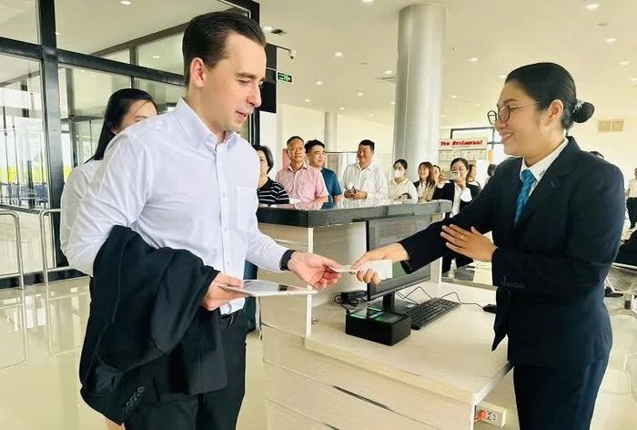 Cảng hàng không Phù Cát tổ chức chuyến bay giả định tại nhà ga T2 chuẩn bị đưa vào khai thác chính thức phục vụ các chuyến bay quốc tế.