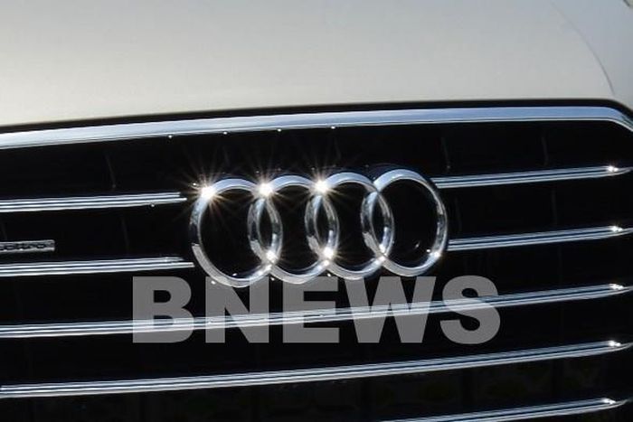 Biểu tượng của Audi. Ảnh: Văn Xuyên/BNEWS/TTXVN