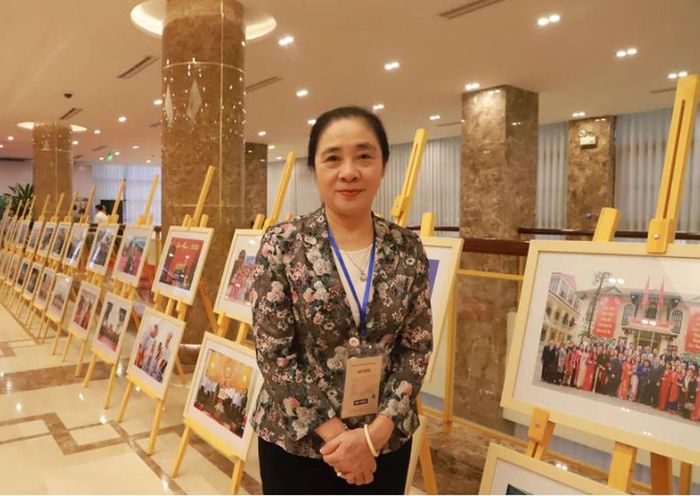 Bà Hoàng Thị Ái Nhiên, nguyên Phó Chủ tịch Thường trực Hội LHPN Việt Nam