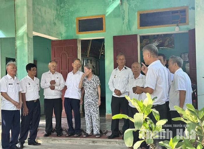 Căn nhà của cựu chiến binh Vũ Huy Sáng được xây bằng nghĩa tình đồng đội.