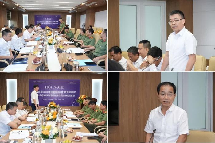 Hai đơn vị cùng trao đổi và đưa ra các giải pháp để tiếp tục phát huy, nâng cao hiệu quả trong công tác phối hợp.