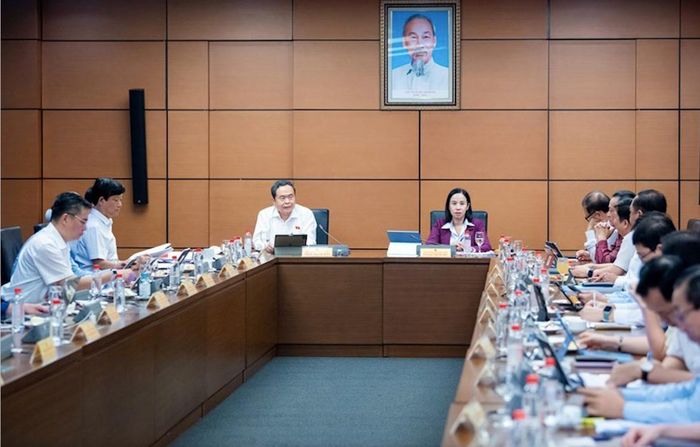 Phiên thảo luận tại tổ về dự án Luật sửa đổi, bổ sung một số điều của Luật Sở hữu trí tuệ - Ảnh: Quochoi.vn.