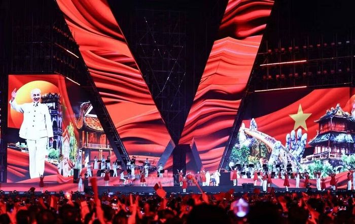 Các concert âm nhạc không chỉ là những "bữa tiệc" giải trí, mà còn góp phần thúc đẩy công nghiệp văn hóa phát triển. Ảnh: Thanh Tùng/TTXVN