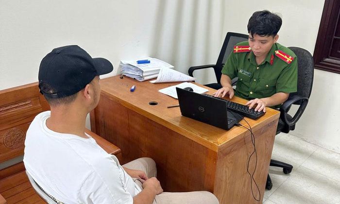 Công an phường Song Liễu lập biên bản trường hợp bình luận thông tin sai sự thật, tương tác với trang, kênh phản động.