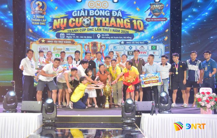 Đội Trần Gia Nguyên FC giành chức vô địch nhóm A. Ảnh: THÀNH DANH