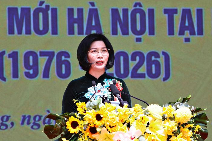 Phó Bí thư Thành ủy, Chủ tịch HĐND, Phó Trưởng Đoàn ĐBQH TP Hà Nội Phùng Thị Hồng Hà mong muốn giữa Hà Nội và Lâm Đồng ngày càng gắn bó bền chặt, tạo ra những thành quả phát triển trong tương lai