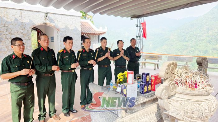 Tưởng nhớ các liệt sĩ tại cao điểm 468.