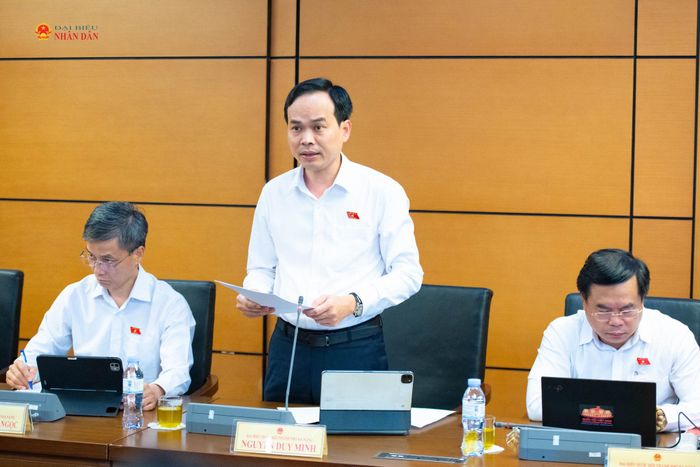 ĐBQH Nguyễn Duy Minh (TP. Đà Nẵng) phát biểu. Ảnh: Xuân Quý