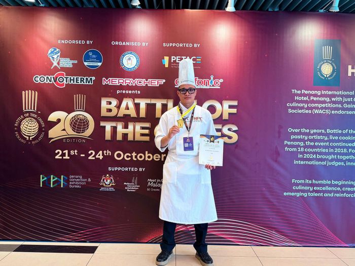 Đầu bếp (Chef) Lưu Huỳnh Châu tại cuộc thi ẩm thực quốc tế Battle of the Chefs lần thứ 20 (BOTC 2026)