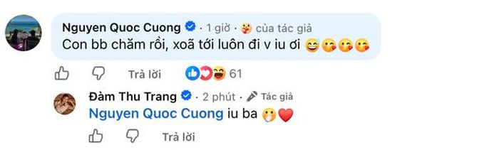 Màn tương tác của cặp đôi nhận được sự chú ý
