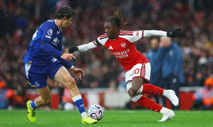 Arsenal thắng Everton 2-0. (Ảnh: Reuters)