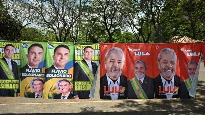 4 năm trước, ông Lula đánh bại ông Jair Bolsonaro với tỷ lệ sát nút 50,90% so với 49,10%