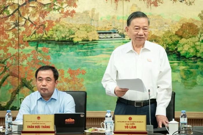 Tổng Bí thư, Chủ tịch nước Tô Lâm phát biểu