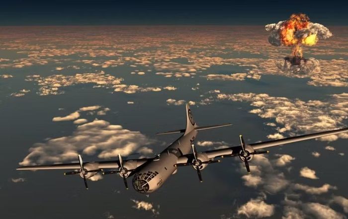 Khoảng 8 giờ 15 phút sáng theo giờ Hiroshima, Enola Gay thả Little Boy xuống thành phố. Quả bom phát nổ ở độ cao khoảng 550-580 m, tạo ra sức công phá tương đương khoảng 15.000-20.000 tấn TNT, tùy cách ước tính của các nguồn.