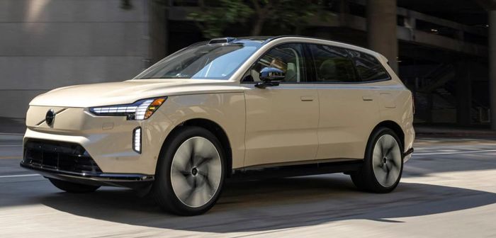 Volvo EX90 là mẫu SUV điện đầu bảng của thương hiệu Thụy Điển.