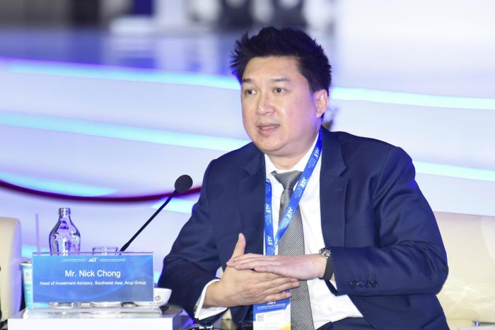  Ông Nick Chong, Trưởng bộ phận Tư vấn Đầu tư khu vực Đông Nam Á của Tập đoàn Arup. Ảnh: Duy Hiệu. 